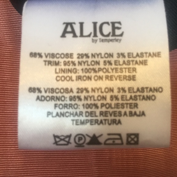 Alice by Temperley Lace Cut Out Dress Sz 6 UK 10 - Picture 7 of 8